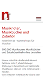 Mobile Screenshot of notenlink.de